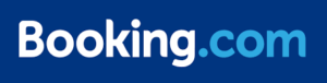Logo von Booking.com, unserem Partner für Privatunterkünfte